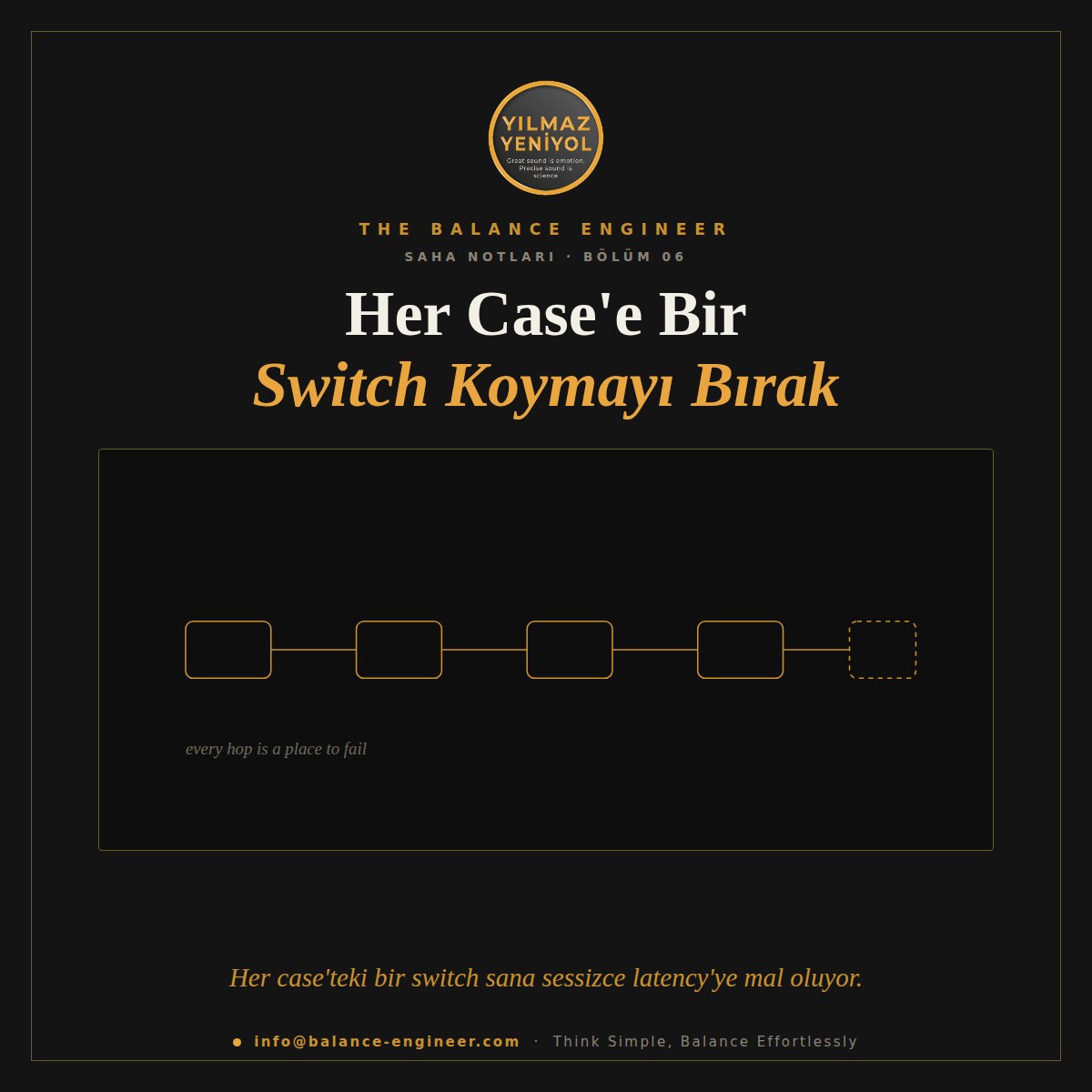 Her Case'e Bir Switch Koymayı Bırak